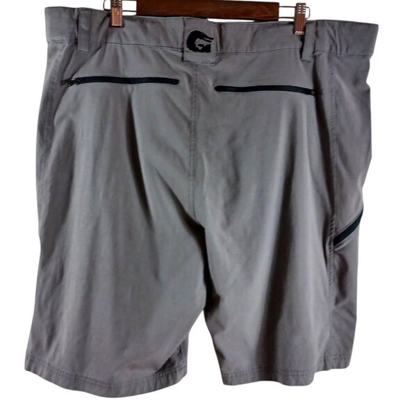 Gator Waders BRKLNE Men’s 3XL Gray Stretch Fishing Utility Shorts Outdoor Sport - Picture 7 of 8